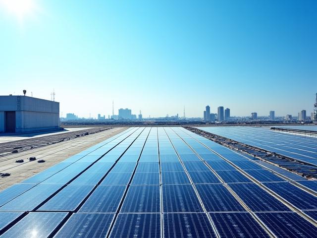 Panneaux solaires industriels